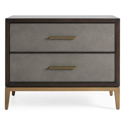 لکڑی کے تانے بانے نائٹ اسٹینڈ